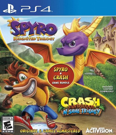 Spyro + Crash Remastered Game Bundle